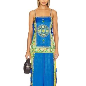 Alemais Linda Side Tie Top and Pant Set in Size AUS 8 (US Small or Size 4)